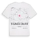 Tignécourt karta t-shirt
