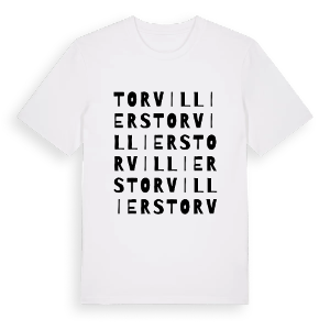 Torvilliers ordlek t-shirt – ekologisk bomull t-shirt från Pinshirt