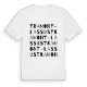 Tramont-Lassus ordlek t-shirt