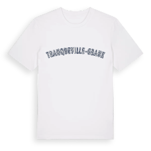 Tranqueville-Graux college t-shirt – ekologisk bomull t-shirt från Pinshirt