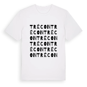 Trécon ordlek t-shirt – ekologisk bomull t-shirt från Pinshirt
