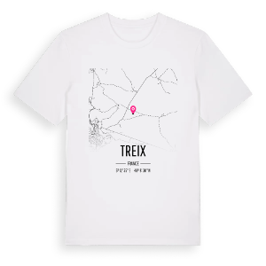 Treix karta t-shirt – ekologisk bomull t-shirt från Pinshirt