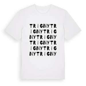 Trigny ordlek t-shirt – ekologisk bomull t-shirt från Pinshirt