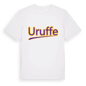 Uruffe baseball t-shirt – ekologisk bomull t-shirt från Pinshirt