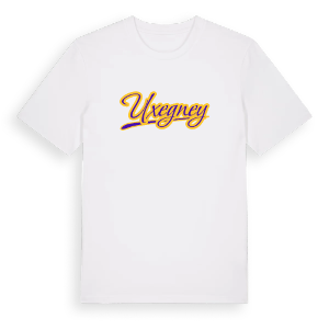 Uxegney baseball t-shirt – ekologisk bomull t-shirt från Pinshirt