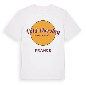 Vahl-Ebersing cirkel t-shirt – ekologisk bomull t-shirt från Pinshirt
