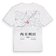 Val-de-Meuse karta t-shirt