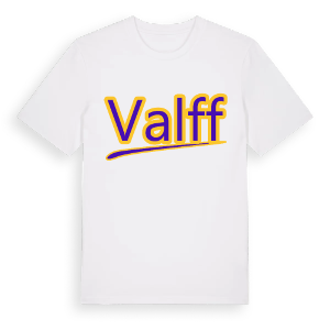 Valff baseball t-shirt – ekologisk bomull t-shirt från Pinshirt