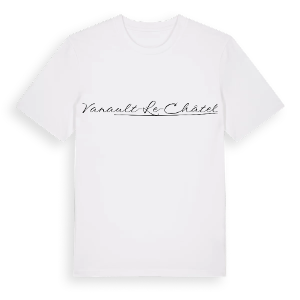 Vanault-le-Châtel hjärta t-shirt – ekologisk bomull t-shirt från Pinshirt
