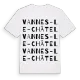 Vannes-le-Châtel ordlek t-shirt