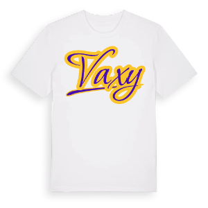 Vaxy baseball t-shirt – ekologisk bomull t-shirt från Pinshirt