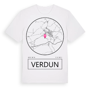 Verdun t-shirt – ekologisk bomull t-shirt från Pinshirt