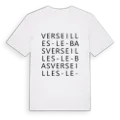 Verseilles-le-Bas ordlek t-shirt