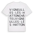 Vigneulles-lès-Hattonchâtel ordlek t-shirt