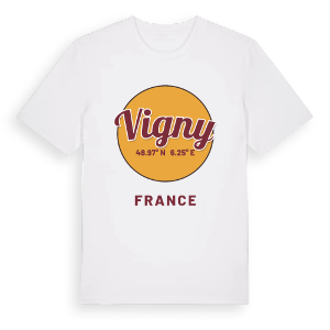 Vigny cirkel t-shirt – ekologisk bomull t-shirt från Pinshirt