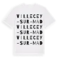 Villecey-sur-Mad ordlek t-shirt