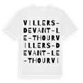 Villers-devant-le-Thour ordlek t-shirt