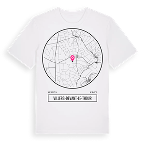 Villers-devant-le-Thour t-shirt – ekologisk bomull t-shirt från Pinshirt