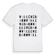 Villevenard ordlek t-shirt