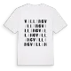 Villing ordlek t-shirt