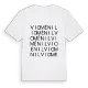 Vioménil ordlek t-shirt
