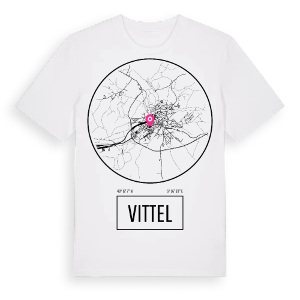 Vittel t-shirt – ekologisk bomull t-shirt från Pinshirt