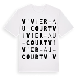 Vivier-au-Court ordlek t-shirt – ekologisk bomull t-shirt från Pinshirt