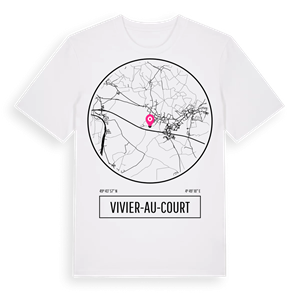 Vivier-au-Court t-shirt – ekologisk bomull t-shirt från Pinshirt