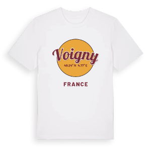 Voigny cirkel t-shirt – ekologisk bomull t-shirt från Pinshirt