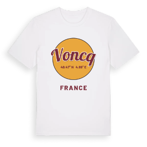 Voncq cirkel t-shirt – ekologisk bomull t-shirt från Pinshirt