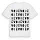 Voué ordlek t-shirt