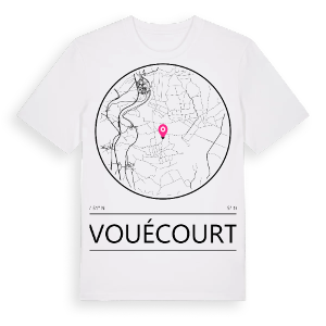 Vouécourt t-shirt – ekologisk bomull t-shirt från Pinshirt