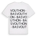 Vouthon-Bas ordlek t-shirt