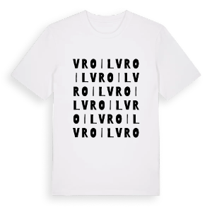 Vroil ordlek t-shirt – ekologisk bomull t-shirt från Pinshirt