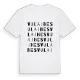 Vulaines ordlek t-shirt