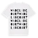 Wadelincourt ordlek t-shirt
