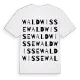 Waldwisse ordlek t-shirt