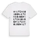 Waltembourg ordlek t-shirt