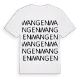 Wangen ordlek t-shirt