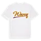 Warcq baseball t-shirt