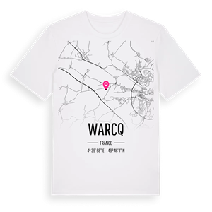 Warcq karta t-shirt – ekologisk bomull t-shirt från Pinshirt