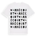 Warnécourt ordlek t-shirt