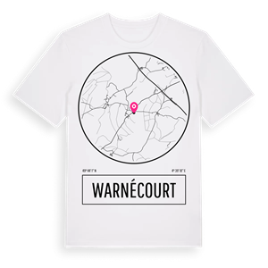 Warnécourt t-shirt – ekologisk bomull t-shirt från Pinshirt