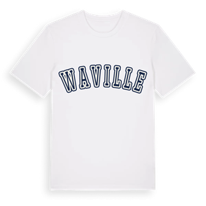 Waville college t-shirt – ekologisk bomull t-shirt från Pinshirt