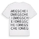 Wegscheid ordlek t-shirt