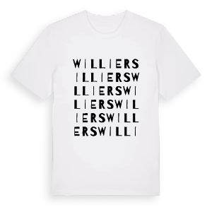 Williers ordlek t-shirt – ekologisk bomull t-shirt från Pinshirt