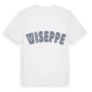 Wiseppe college t-shirt – ekologisk bomull t-shirt från Pinshirt