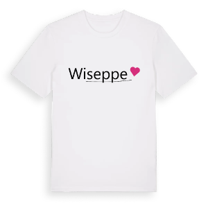 Wiseppe hjärta t-shirt – ekologisk bomull t-shirt från Pinshirt