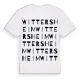 Wittersheim ordlek t-shirt