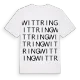 Wittring ordlek t-shirt